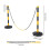 Traffic Cones Delineator Post 6 Pack Adjustable Safety Cones 9