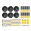 Traffic Cones Delineator Post 6 Pack Adjustable Safety Cones 12