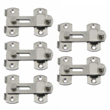 5 Stk 20X50X70mm Edelstahl Haushalt Sicherheit Tuerriegel Verriegelung Schieberschloss Hardware