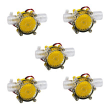 5X 10W Water Flow Pump Generator Turbine Flow Hydraulic Conversion 12V