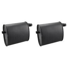 2X Gasoline Generator Universal Black Iron 2-3KW Exhaust Muffler for 5.5HP 6.5HP 3500W 4000W Accessories