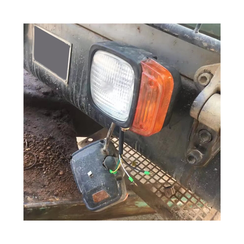 Tractor Trailer Headlights 12V Turn Signal Indicator Lamp Worklight For Excavator Jcb Telehandler Loader Forklift 6031727359151