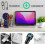Portable Handheld 5 Speed USB Rechargeable Foldable Fan 6