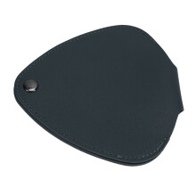Borsa per plettri impermeabile in pelle grande 32 plettri verde