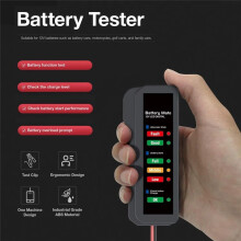 12V Car Battery Tester Alternator Tester Automotive,Battery Checker Analyzer to Check Alternator Battery Charging System