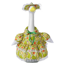 Gänse-Kleid aus weichem Polyester, Gänse-Outfit,-Große Avocado