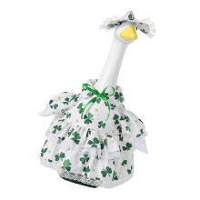 Lustiges Gänse-Kostüm, Gänse-Kleid als-Vierfarbiges Gras