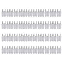 100PCS 100 Ml Transparenter Kunststoff-ParfüMzerstäUber Kleine -Leerspray-NachfüLlflasche Reiseflaschenset