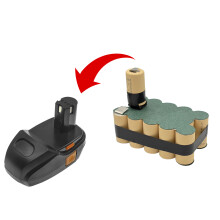 Ni-Mh Akkupack für Einhell RT-CD18I 18V 3000 mAh