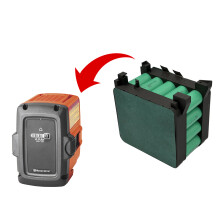 Li-ion Cell Pack for Husqvarna BLi10 BLi20 Bli40 40V 4000 mAh