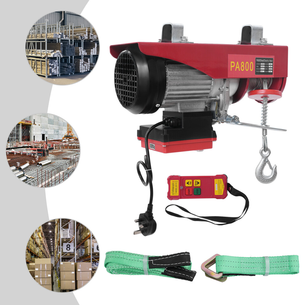 1450W Electric Hoist With Wireless Control&Two Slings 743169273464