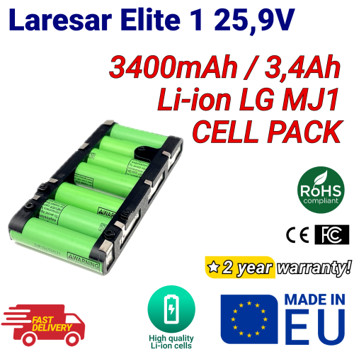 Li-Ion Akkupack für Laresar Elite 1 25,9V