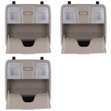 3X Lampe de Lecture Sans Toit Ouvrant au-Dessus de la Console de TĂŞte Lampe de Chambre Plafonnier pour I30 IX25 Creta K3 2012-2018
