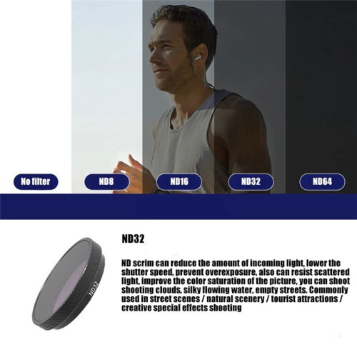 Camera Lens Filter for  GO3S ND8 ND16 ND32 ND64 Lens Filter Neutral Density Filter Camera Filter Accessories