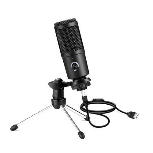 Microfono da Gioco USB per Streaming Podcasting Microfono per Podcast Video Canto Cardioide Studio