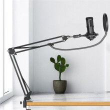 BM800 Studio Recording Microphone Kit Music Condenser Mic for Pc Streaming, Broadcasting,Podcasting, Singing, Home