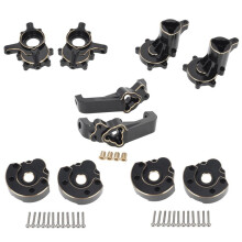 10-Teiliges Messing-Front- und HeckportalgehäUse-Set für Redcat GEN8 GEN 8 1/10 RC Crawler Car Upgrades Teile ZubehöR,1