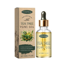 (Tea tree flavor) Ätherisches Körperpflegeöl (Pfirsichgeschmack) Frisches pflanzliches, leichtes, klares, elegantes und weiches ätherisches Öl