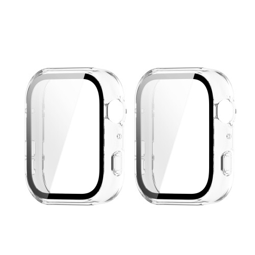 Dustproof Housing Waterproof Case With Tempered Glass-Clear