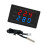 Double Display Digital Temperature Controller High Accuracy 1