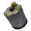 Rotating Battery Case Designed For D Cells Holder Compact-grey 1