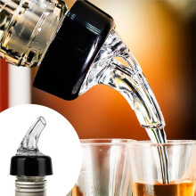 1.5oz/45ml Automatic Measured Bottle Pourer-Quick Shot Spirit Measure Pourer Drinks Wine Cocktail Dispenser Tools