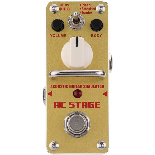 Tomsline AAS-3 AC Stage, Akustikgitarren-Simulator-Pedal 1