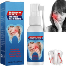 Toothache Relieving Spray,Toothache Pain Relief for Adult,Oral Care Spray,Dental Pain Relief,Pain Spray for Toothache Relief,Pain Relief for Toothache