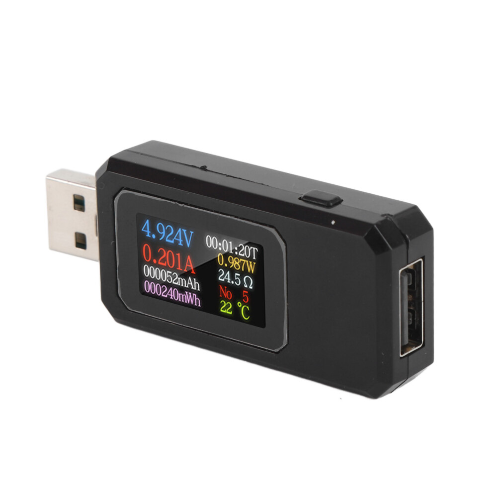 USB Power Tester 0-6.5A IPS Screen