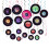48Pcs Classical Rock Themed Cutouts For Stage Backdrops And 4