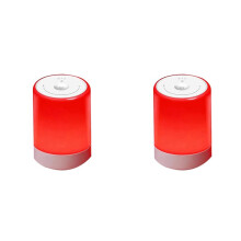 2X Red Light Therapy Sleep,Red Night Lights with 670nm Wavelength,Function Sleep Aid and Sunlight Lamp,Touch Type