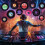 48Pcs Classical Rock Themed Cutouts For Stage Backdrops And 6