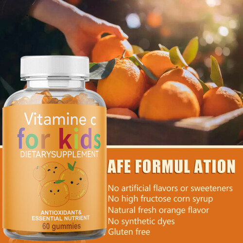 Integratore per bambini vitamina C multivitaminici per bambini Gummies Kids 2