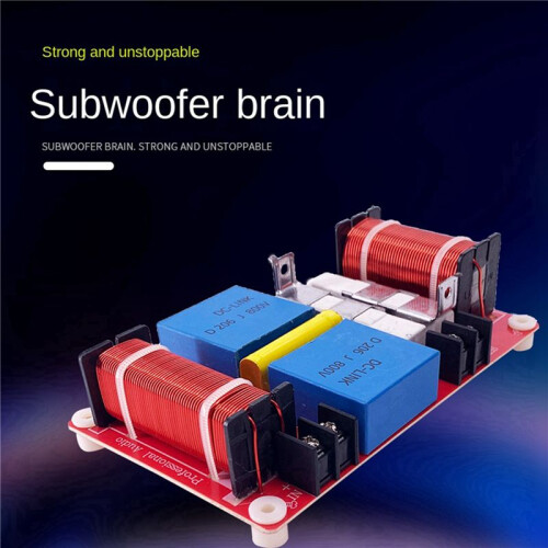 2X 400W Basaudio-Crossover Subwoofer-Crossover Hifi High Fidelity Crossover-Filter 1