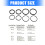 Heavy Duty Rubber Piston Seal For Scooters Motorcycle Disc-34mm 4