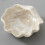 Artistic White Sea Shell Design Ceramic Plate Great For-Shell A 6