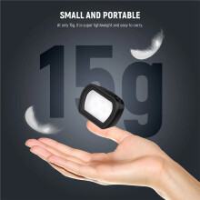 Magnetic Auxiliary Light for  OSMO Pocket 3 Rechargeable Plastic  LED Fill Light for Vlog Video Recording