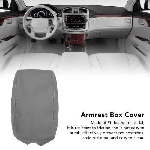 Grey Centre Console Armrest Cover for Avalon