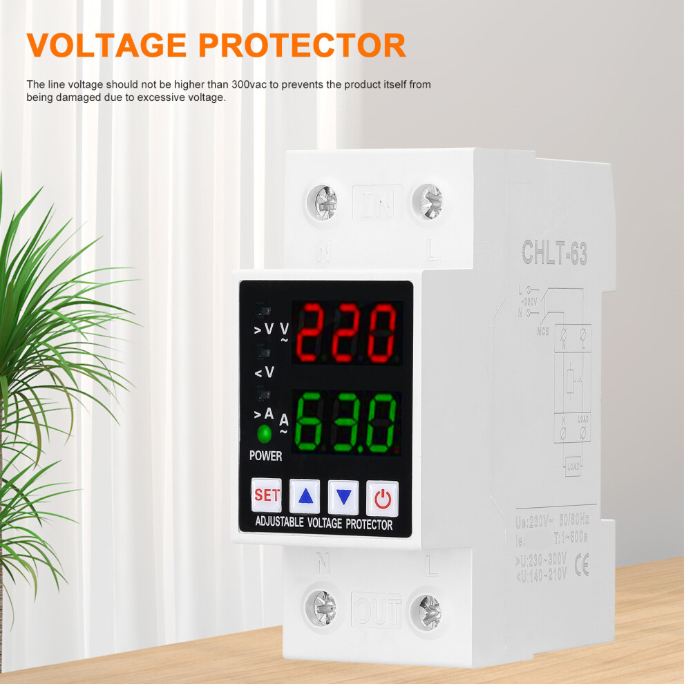 Dual Display Protector Over Under Voltage