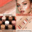 HelloKiss Waterproof 3 in 1 Blush, Contour and Highlighter Combination Set B 2
