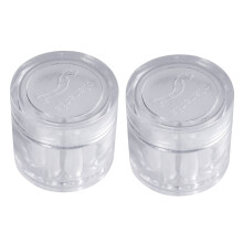 2X Cogedera de Plastico para Acuario Tanque Tubo de Trampa Trampa para Sanguijuelas Gusano Planarian 8 Hoyos