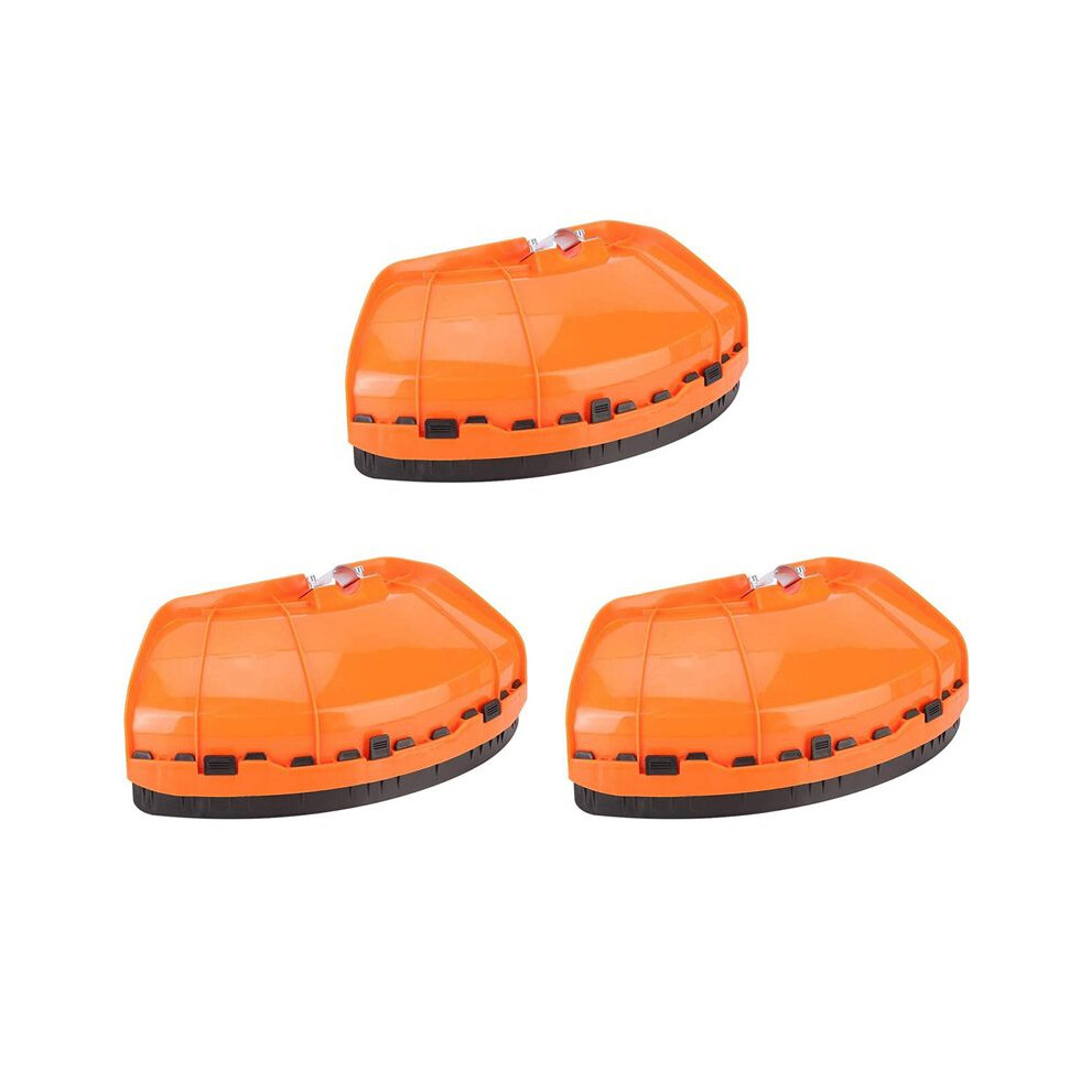 3X Universal Brush Cutter Shield Lawn Mower Guard Plastic Grass Trimmer Blade Protector Cover For 26Mm/28Mm 4711417066423