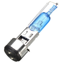 2x BA20D Natural White halogen lamp Bulb 50W 4500-5000K Car  Light Lamp 12V