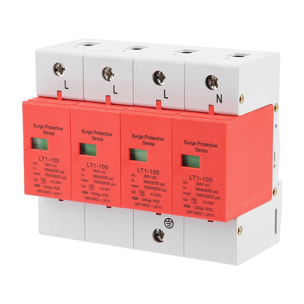 4P 60-100KA 420V AC Voltage Surge Arrester