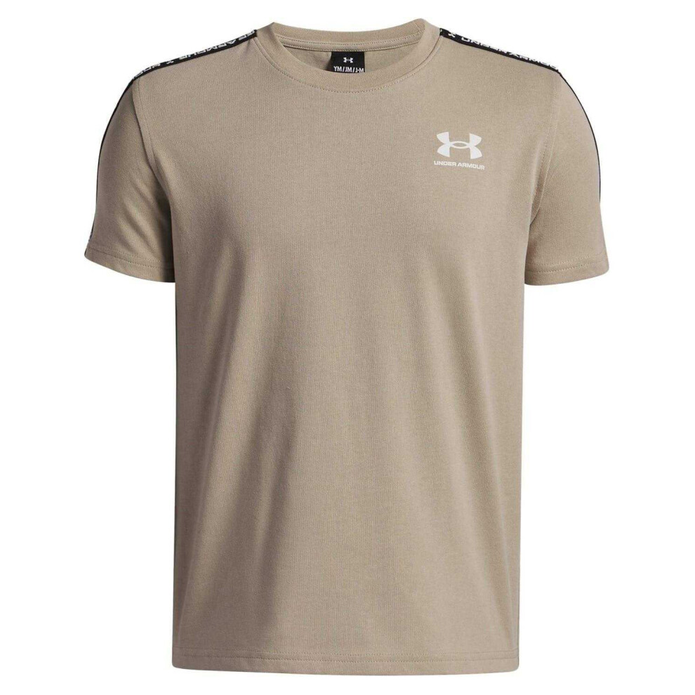 Under Armour (7-8 Years, Khaki ) Childrens/Kids Armour Regular T-Shirt Green