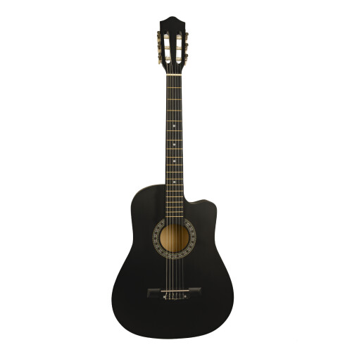 6-String Curve Acoustic Guitar 38 Inch Kit