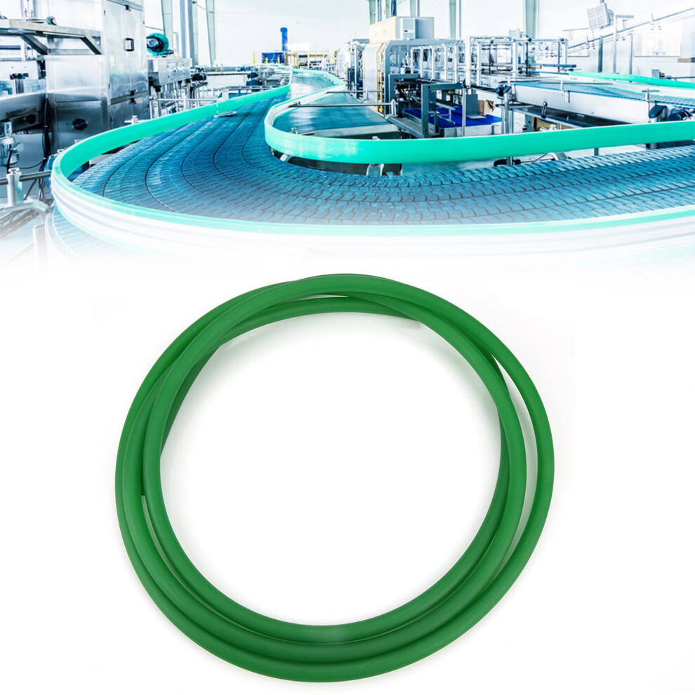 Pu Round Belt 12Mm X 3M Rough Drive Green