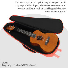 23-inch Ukulele Bag with Contrast Stitching