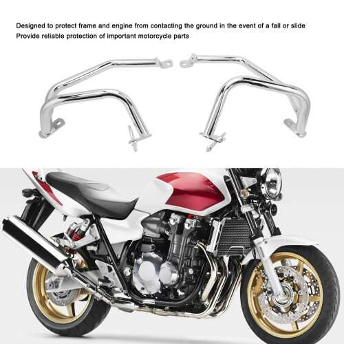 Pair of Stainless Steel Crash Bars