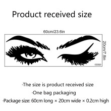 Wall Sticker Beauty Eyes Wall Sticker Bedroom Living Room Background Wall Decorative Wall Sticker